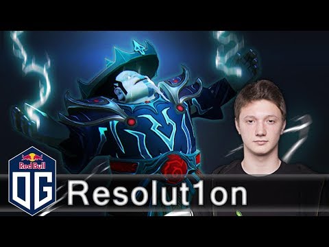 OG.Resolut1on Storm Spirit Gameplay - Ranked Match - OG Dota 2.