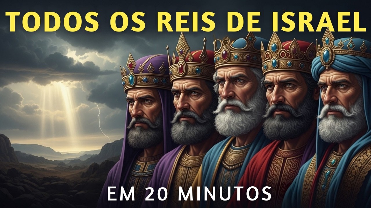 TODOS os Reis de Israel em 20 Minutos.
