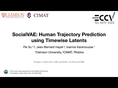 [ECCV 2022] SocialVAE: Human Trajectory Prediction using Timewise Latents