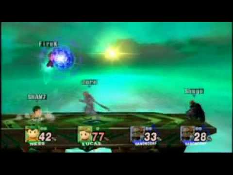 Shugotenshi and Zerxion vs Shamrock7r and FireKirby7 ~ Final Destination ~ 01 ~ Online