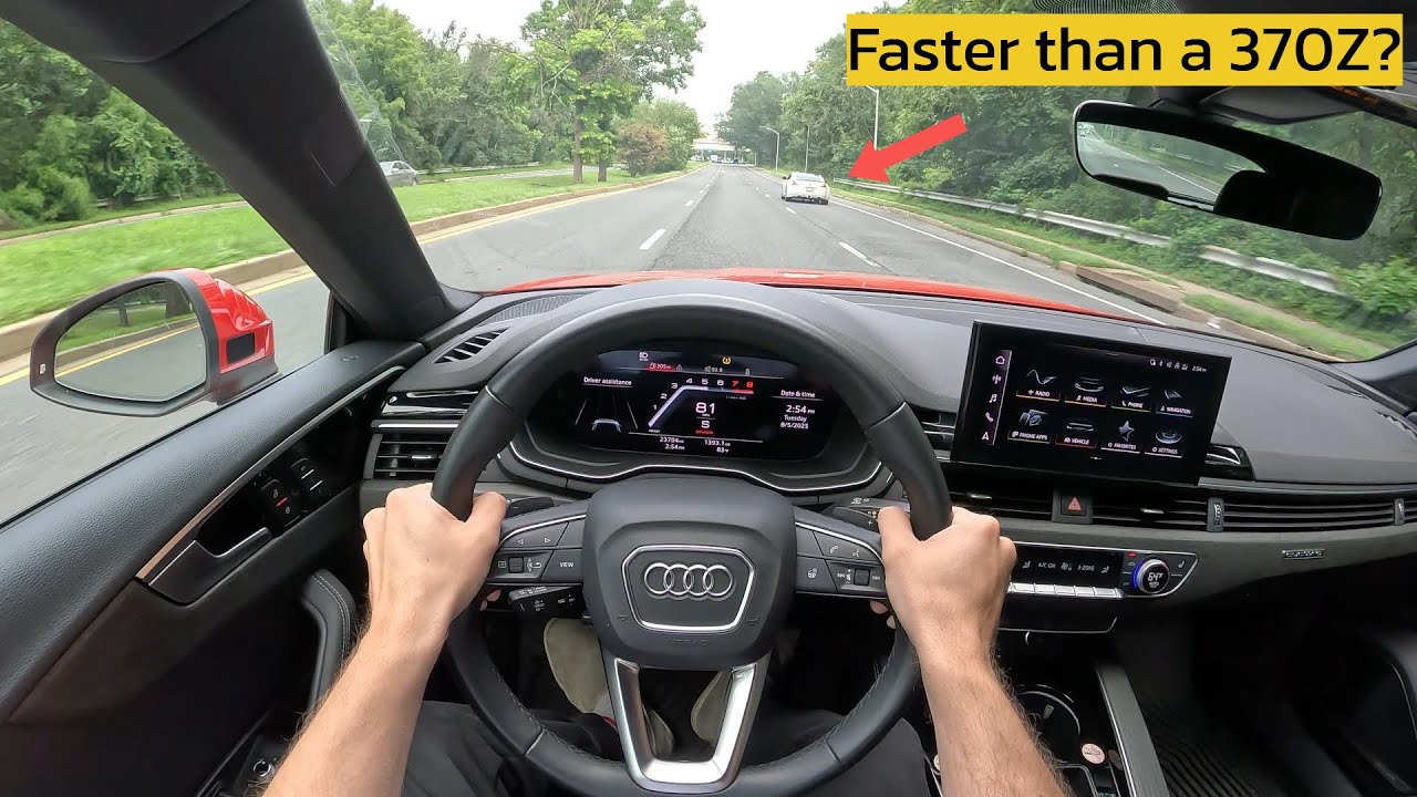 2024 Audi A5 Sportback Premium Plus 45 TFSI - POV Test Drive