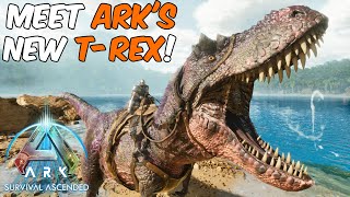 How to Tame the New EVO Tyrannosaurus REX in ARK Survival Ascended | Paleo ARK Evolution