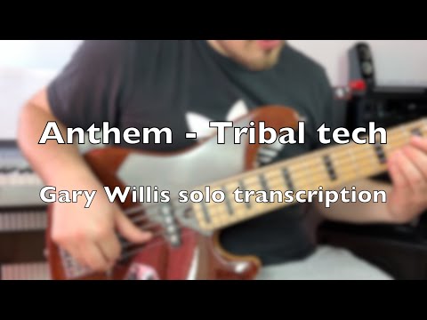 Gary Willis solo transcription on Anthem by Tribal Tech