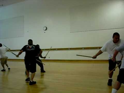 Filipino Martial Arts Club of Sacramento State Sinawali Earth Pattern 6/14/09