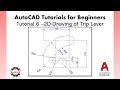 AutoCAD Tutorial 6 | Trip Lever AutoCAD | AutoCAD Tutorial for Beginners