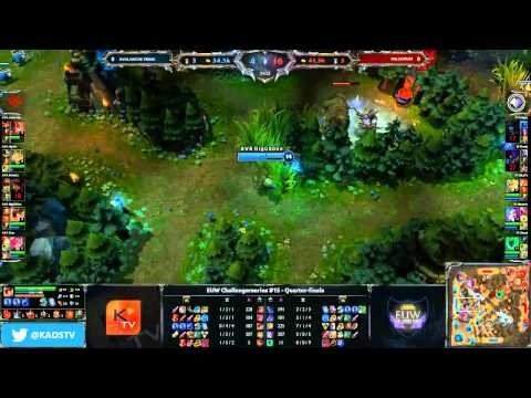 Millenium Vs. Avalanche Prime Gaming Map 1 - Quarterfinals - EUW Challenger Series #15