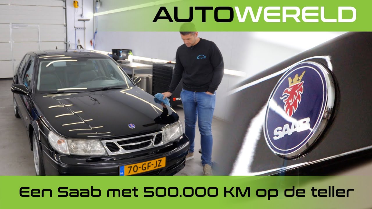 Een fabrieksnieuwe Saab met meer dan 500.000 KM op de teller | Stipt Polish Point