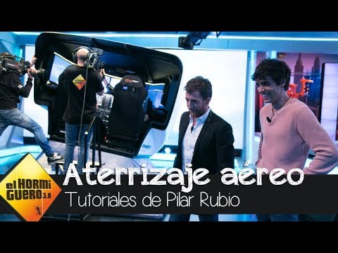 Pilar Rubio y Javier Calvo no consiguen aterrizar su avión - El Hormiguero 3.0
