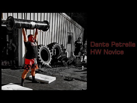 Dante Petrella Competes in the First Annual Pig Iron Classic - 2020 - Men's HW Novice