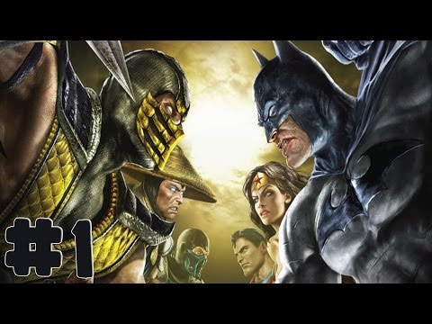 Mortal Kombat vs DC Universe - Walkthrough - Part 1 - Chapter 1: The Flash [HD]