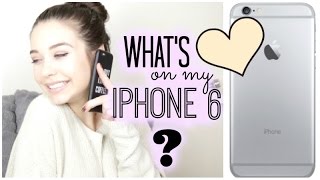 Whats on My iPhone 6! ♡