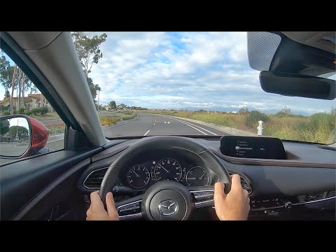 2020 Mazda CX-30 Premium AWD POV Test Drive (3D Audio)(ASMR)