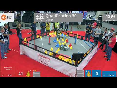 2018 VEXU Design Q30 - PUJ1 vs UTRR1 - 69 to 27