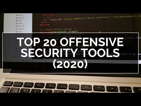 Top 20 Offensive Security Tools (2020)