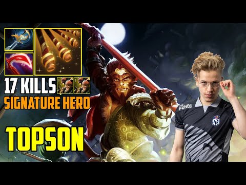 Topson - MONKEY KING GG MID | 7.31b SIGNATURE HERO MK SUN WUKONG - DOTA 2