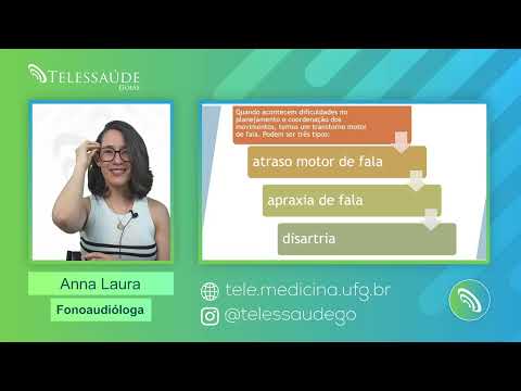 Telessaúde Goiás - Transtorno Motor de Fala