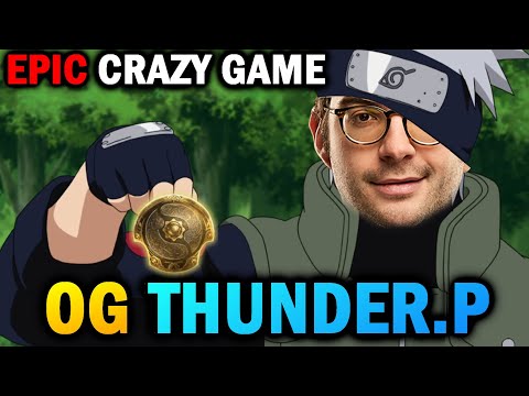 OG vs THUNDER PREDATOR — TI10 Epic Crazy Game! KAKACEB MVP
