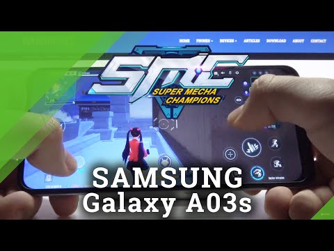 Super Mecha Champions Gameplay on SAMSUNG Galaxy A03s – Check Out Performance Test