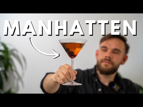 Waschechter Whiskey Klassiker! 🥃 - Manhattan Cocktail