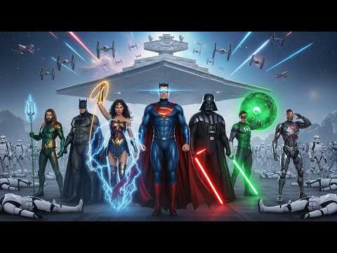 What If The Justice League Entered Star Wars Universe?