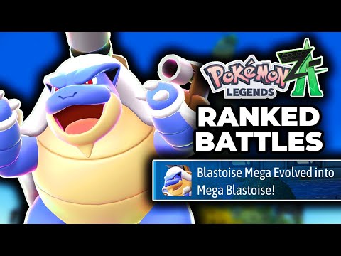 Let's Try MEGA BLASTOISE In Ranked!... | Pokemon Legends: Z-A Ranked Battles
