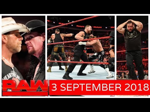 RAW 3 SEPTEMBER 2018 HIGHLIGHTS - WWE MONDAY NIGHT RAW 3/9/18 - WWE RAW 9/3/18