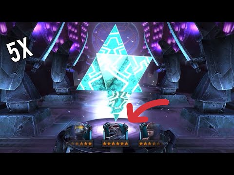 First Featured 6 Star Crystal Opening Ever! Return + 5x Five Star Crystals - MCOC