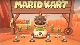 Mario Kart Tour: Mega Dry Bowser Smooth 200cc Race | Bonus challenge (Complete ⭐️ ⭐️ ⭐️)