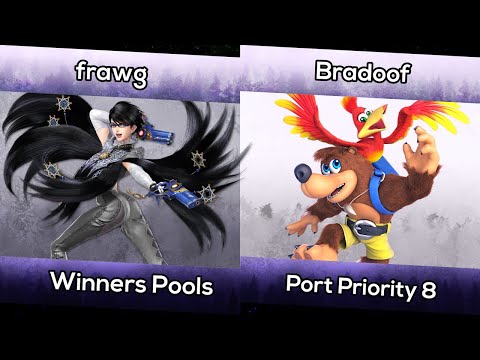 frawg (Bayonetta) vs Bradoof (Banjo & Kazooie) - Winners Pools - Port Priority 8