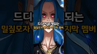 원피스 - 드디어 공개되는 루피의 마지막 동료                      #원피스 #쇼츠