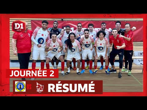 J2 : Béthune - UJS Toulouse (1-4)