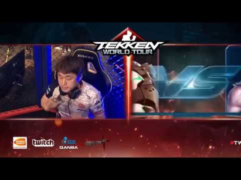 Tekken World Tour - BAM 10 - Grand Final - Echo Fox Saint(Jack 7/Eddy) vs  ROX Knee(Paul).