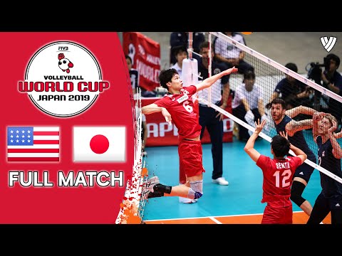 USA 🆚 Japan - Full Match | Men’s Volleyball World Cup 2019