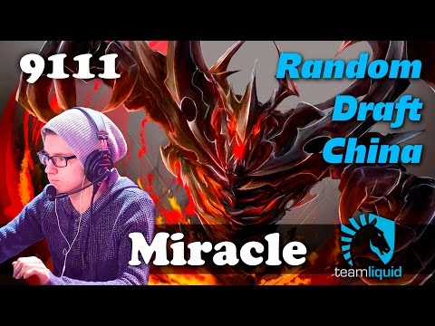 Miracle Shadow Fiend || Random Draft China Dota 2