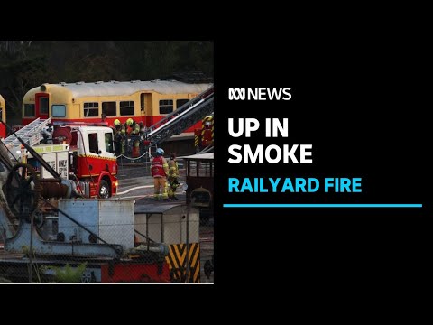 Fire destroys workshop at Tasmania's Don River heritage railway | ABC News