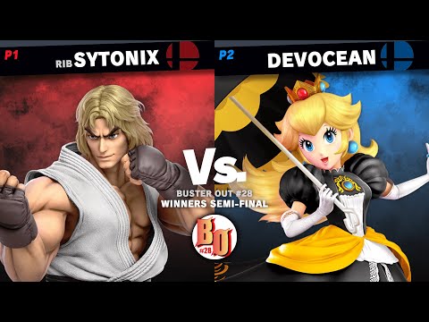 Buster Out #28 - RiB | Sytonix (Ken) VS Devocean (Peach) - Winners Semi-Final