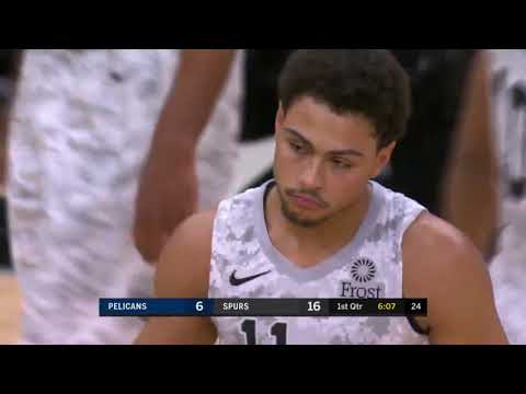 Four Point Play  by Bryn Forbes vs Pelicans 2.2.2019