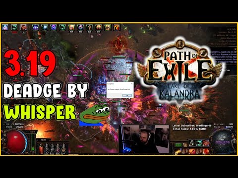 ⚡ POE 3.19 ⚡ RaizQT - Deadge by Whisper