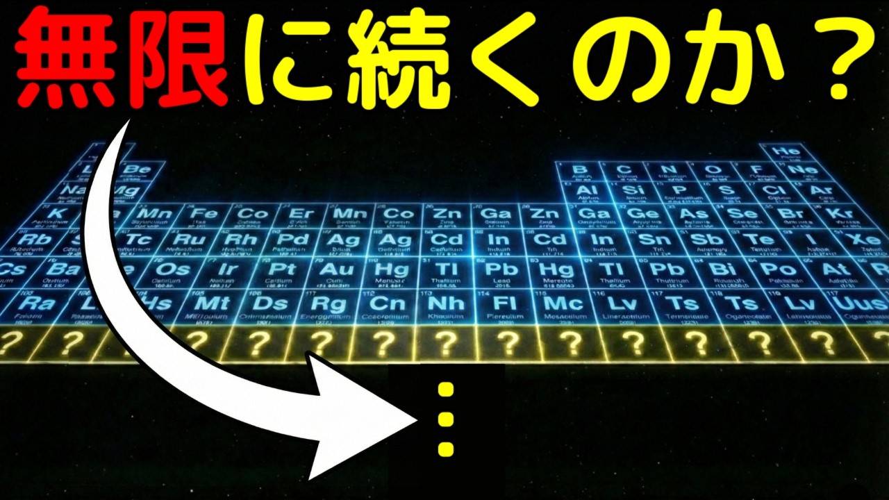 周期表の原子番号には限界があるのか？