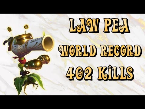 Law Pea 402 Kills World Record PvZ GW2