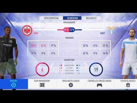 🔴 Eintracht Frankfurt : Lazio Rom Europa League 🏆 FIFA 19 Gameplay Deutsch Livestream