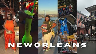 NEW ORLEANS TRAVEL VLOG | VUE ORLEANS, TRYING GATOR, NICE GUYS NOLA BRUNCH, CAFE DU MONDE + MORE