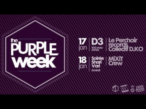 Aftermovie PURPLE WEEK / Le D3 Studio