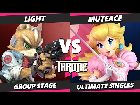 The Throne 2 - Light (Fox) Vs. MuteAce (Peach) Smash Ultimate - SSBU