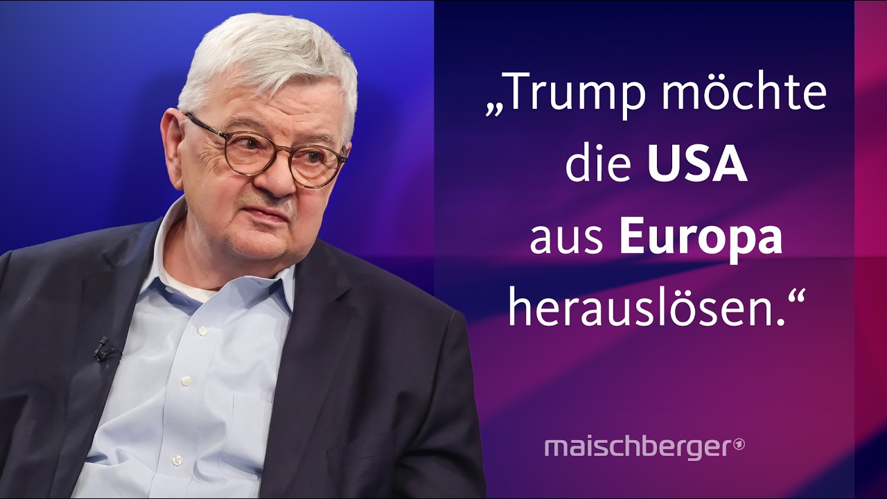 "Wir wissen nicht, was aus der NATO wird" – Joschka Fischer im Gespräch | maischberger