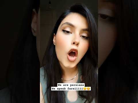 We are not arabs, we are persians we speak farsi#farsi #persian #iran #viralvideo #fyp #funny