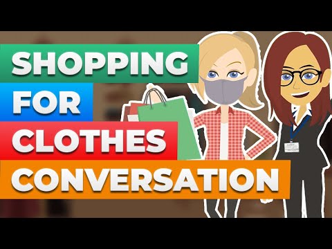 買衣服 | 英語會話 (Shopping for Clothes | English Conversation)