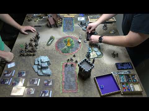 Warmachine Mk IV  Modified Grymkin Vs. Everblight 75pts Battle Report