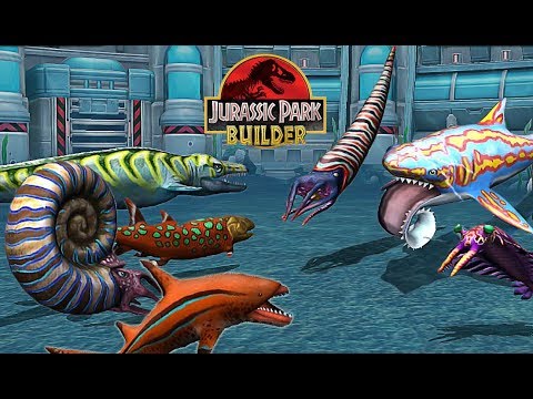 ALL AQUATIC DINOSAUR MAXED SPECIAL + STATS! | AQUATIC TOURNAMENT - JURASSIC PARK BUILDER