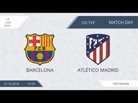 AFL18. Spain. La Liga. Day 25. Barcelona - Atletico